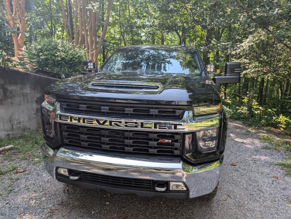 2020-2025 Silverado & Sierra 2500/3500 Tow Mirrors - Customer Photo From Matthew Gross
