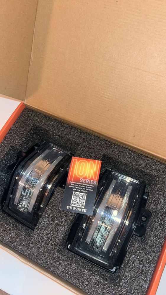 Ford Super Duty Tow Mirror Lights (2017-2026) - Strip or Switchback - Customer Photo From Jailynn cruz