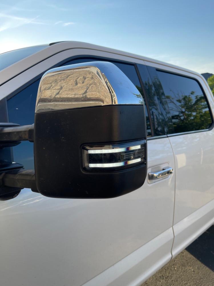 Ford Super Duty Tow Mirror Lights (2017-2023) - Strip or Switchback