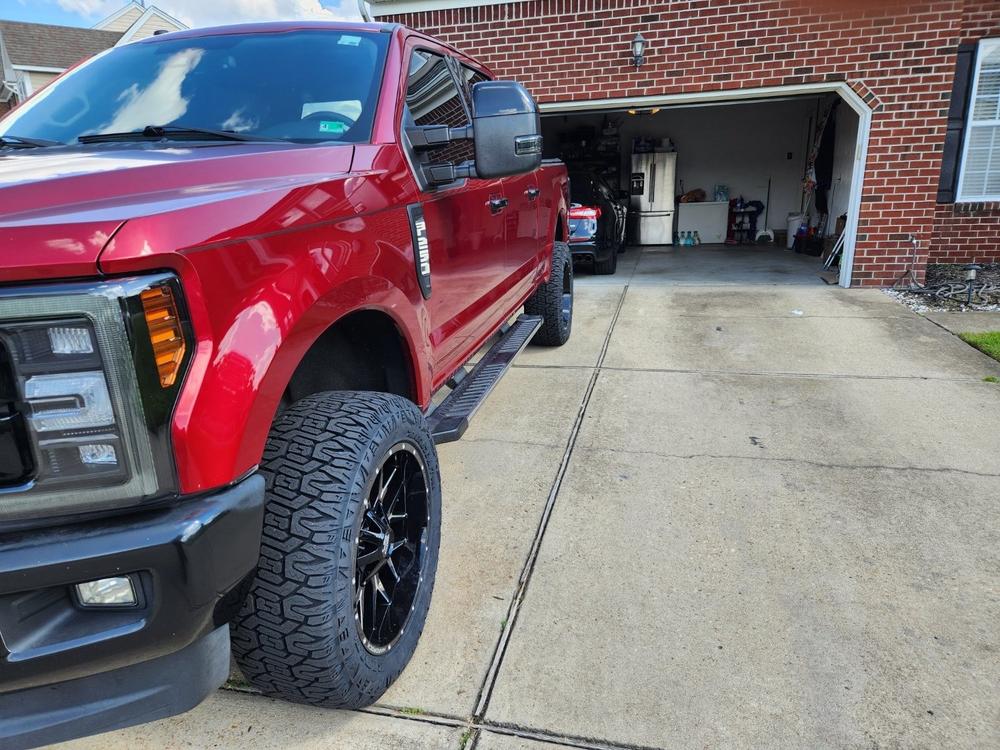 Ford Super Duty Tow Mirror Lights (2017-2026) - Strip or Switchback - Customer Photo From Kevin McDonald