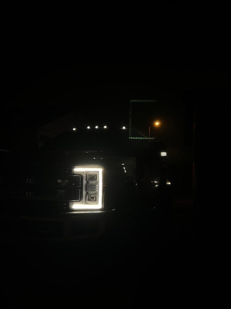 Ford Super Duty Tow Mirror Lights (2017-2024) - Strip or Switchback - Customer Photo From Abrahan Mercado