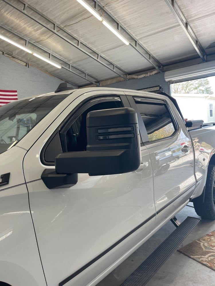 2019-2025 Chevy Silverado 1500 Tow Mirrors - Customer Photo From Rickey Daughety