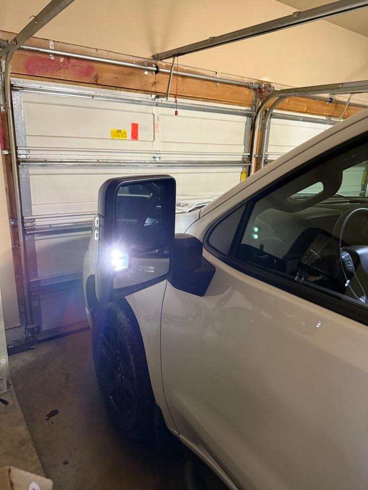 2019-2025 Chevy Silverado 1500 Tow Mirrors - Customer Photo From Clyde Warner