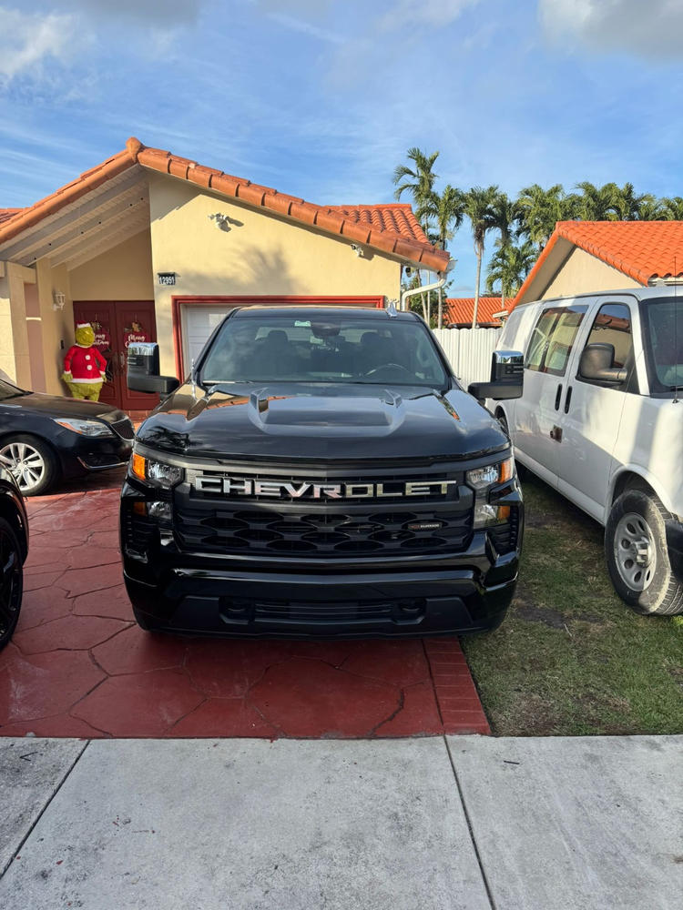 2019-2025 Chevy Silverado 1500 Tow Mirrors - Customer Photo From deibbys torres