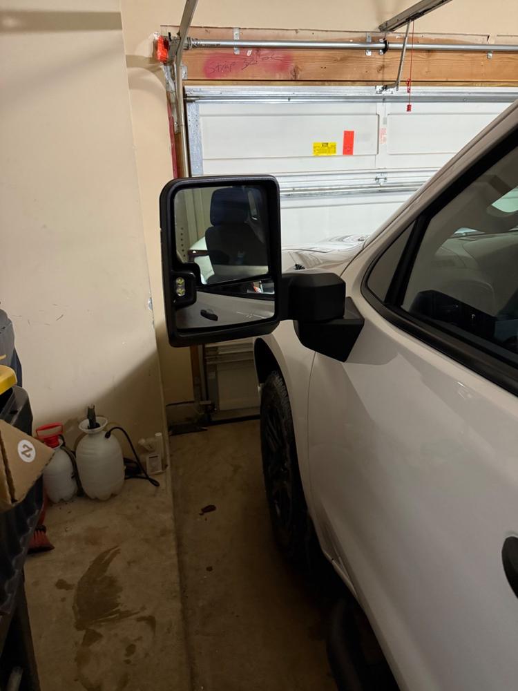 2019-2025 Chevy Silverado 1500 Tow Mirrors - Customer Photo From Clyde Warner