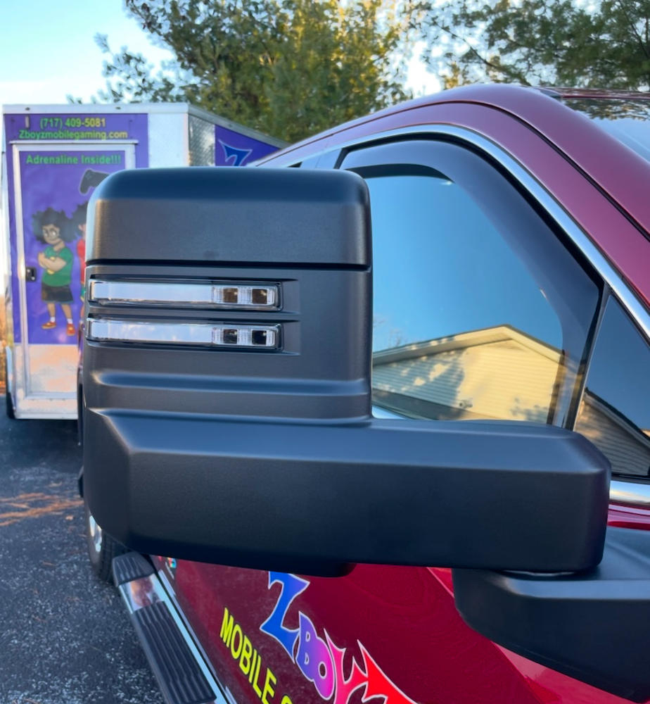 2019-2025 GMC Sierra 1500 Tow Mirrors - Customer Photo From Angelique Huerta