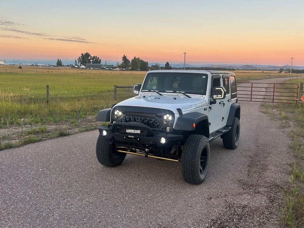 Jeep Wrangler JK/JKU Trail Mirrors (2011-2018) - Customer Photo From Kawika Ilac