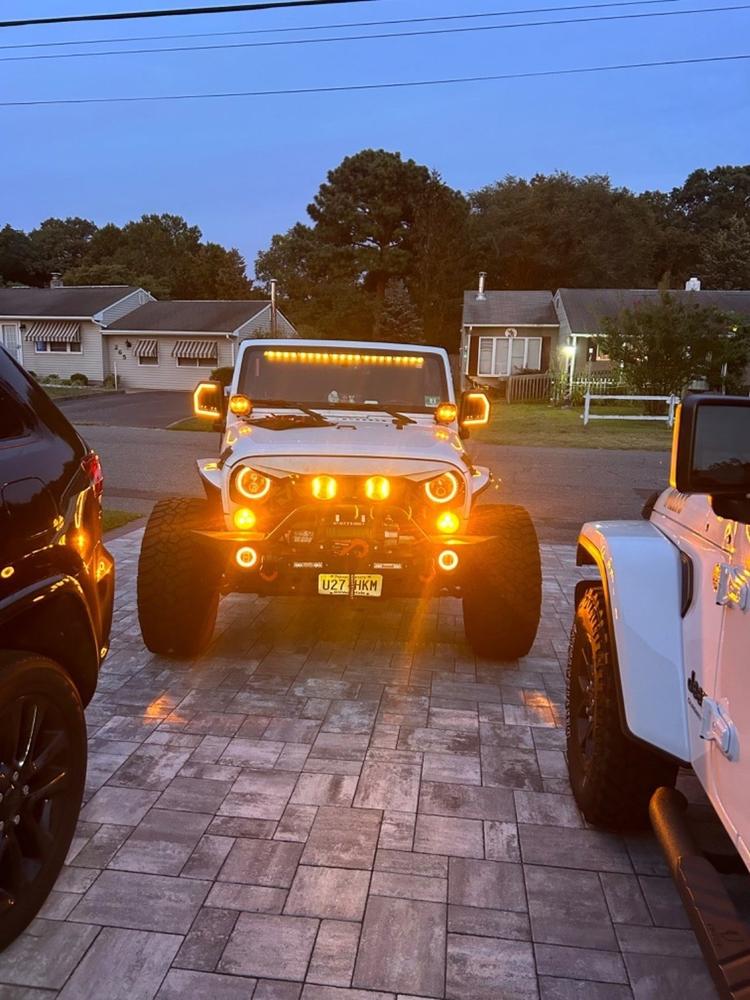 Jeep Wrangler JK/JKU Trail Mirrors (2011-2018) - Customer Photo From Pedro Munoz