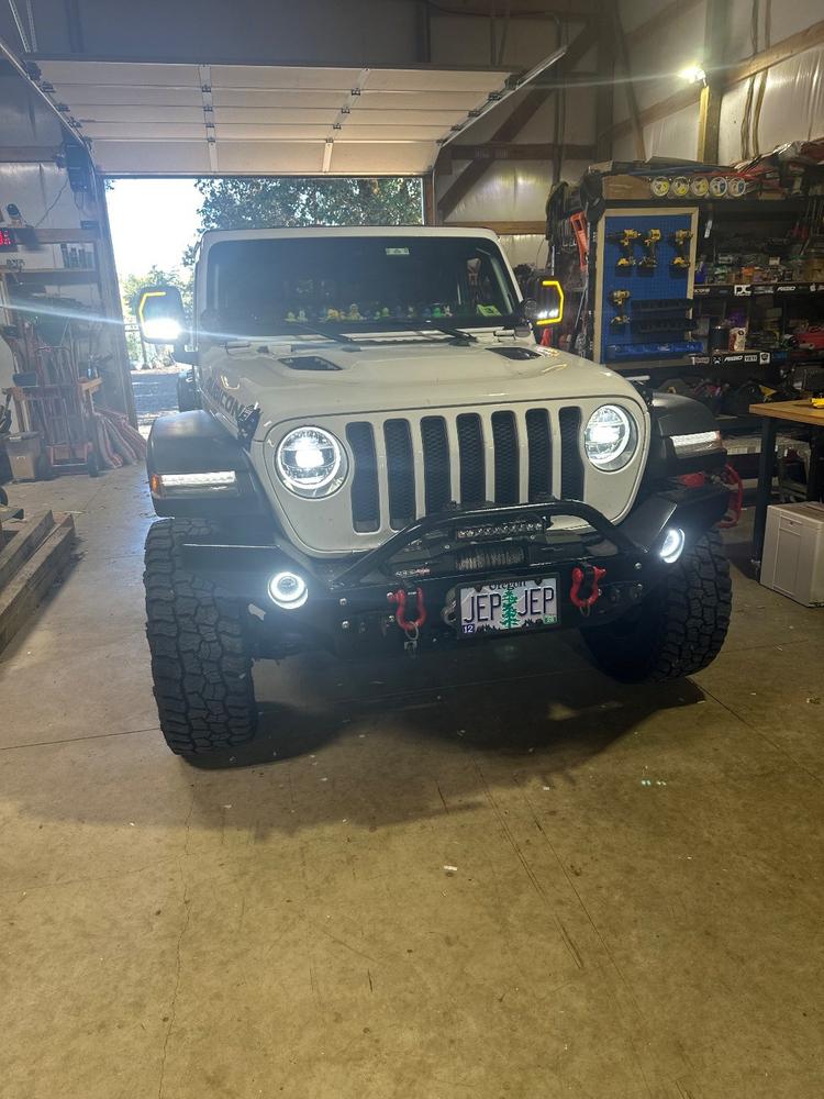 Jeep Wrangler JL/JLU Trail Mirrors (2018-2026) - Customer Photo From Bill Carothers