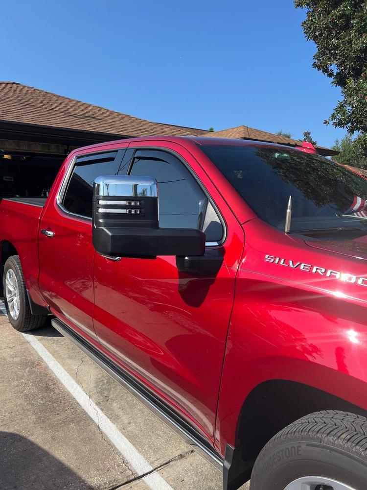Tow Mirror Wiring Kit (Modify + RZY Harness) | 2022-2026 Silverado & Sierra - Customer Photo From Tom Dube