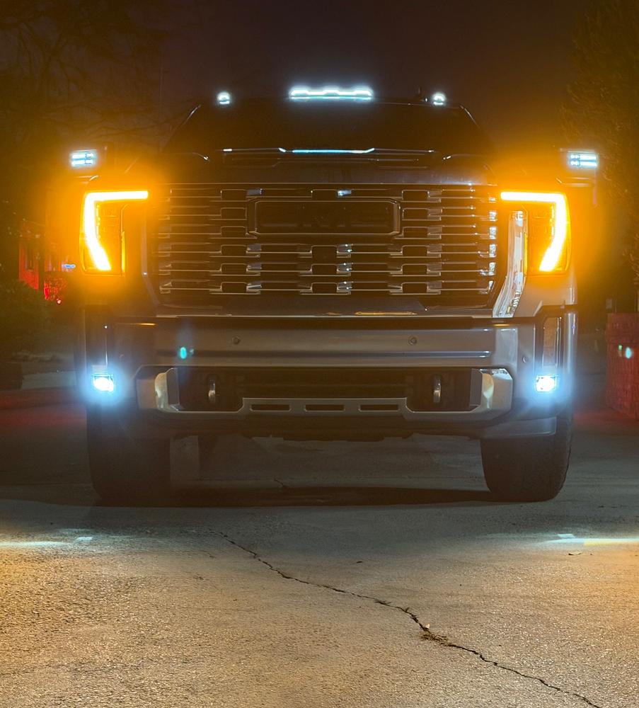 S-Series Cab Lights | 2020-2026 Chevy Silverado & GMC Sierra 2500/3500 - Customer Photo From Aarion Powell