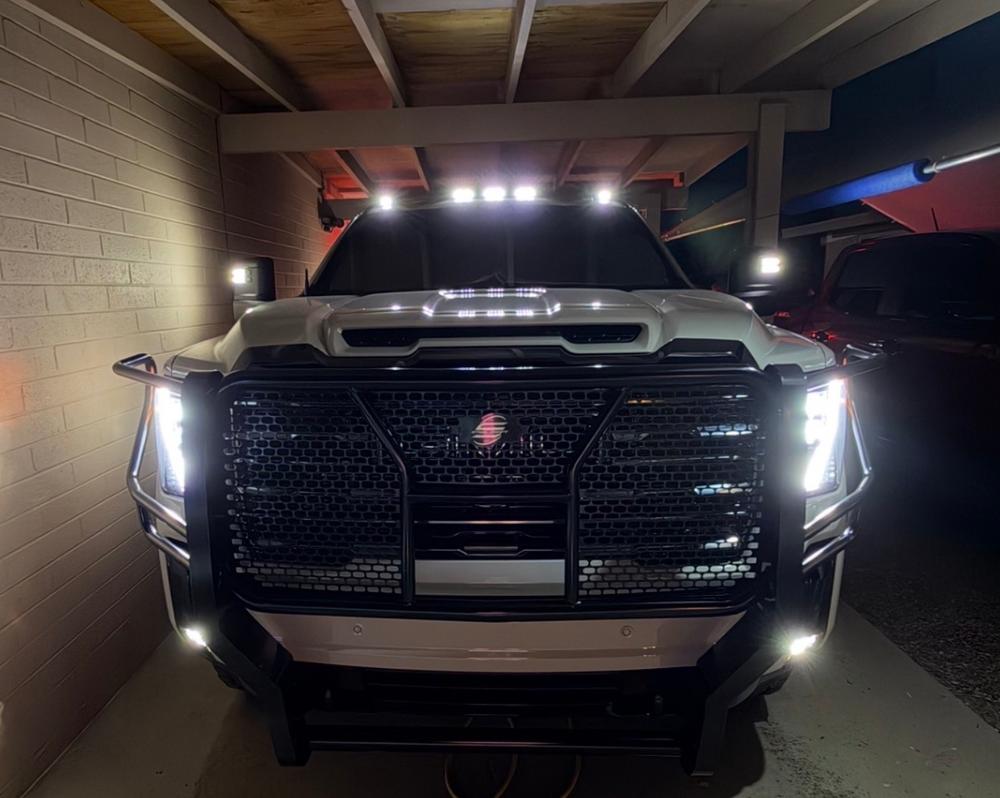 S-Series Cab Lights | 2020-2026 Chevy Silverado & GMC Sierra 2500/3500 - Customer Photo From Kevin Norton