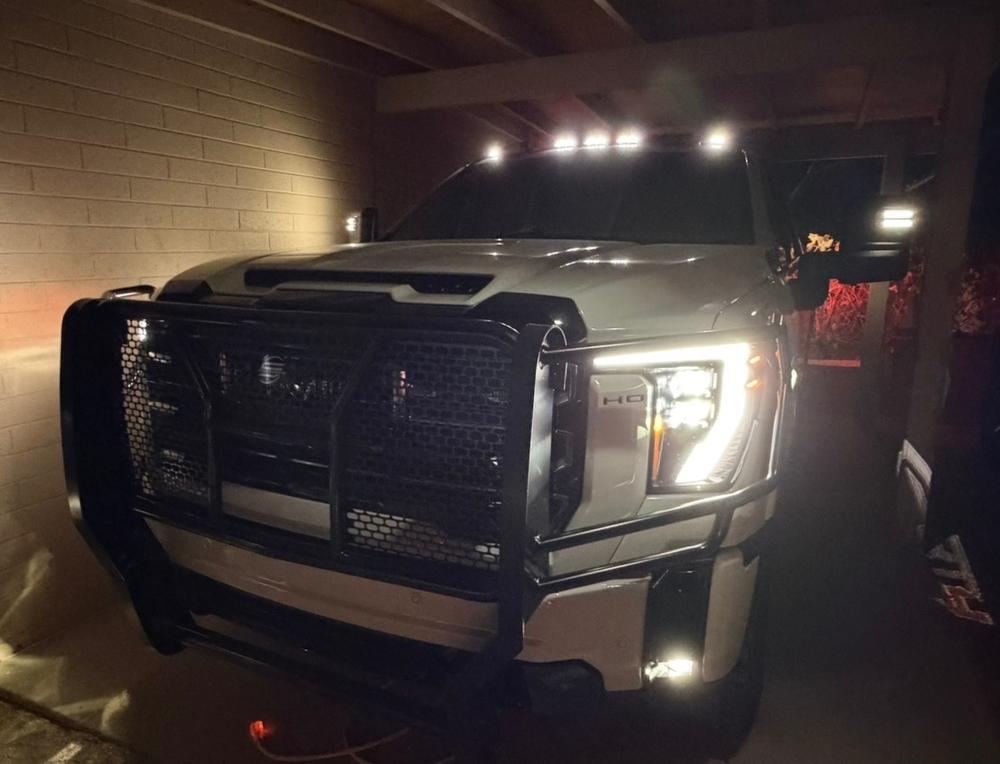 S-Series Cab Lights | 2020-2026 Chevy Silverado & GMC Sierra 2500/3500 - Customer Photo From Kevin Norton