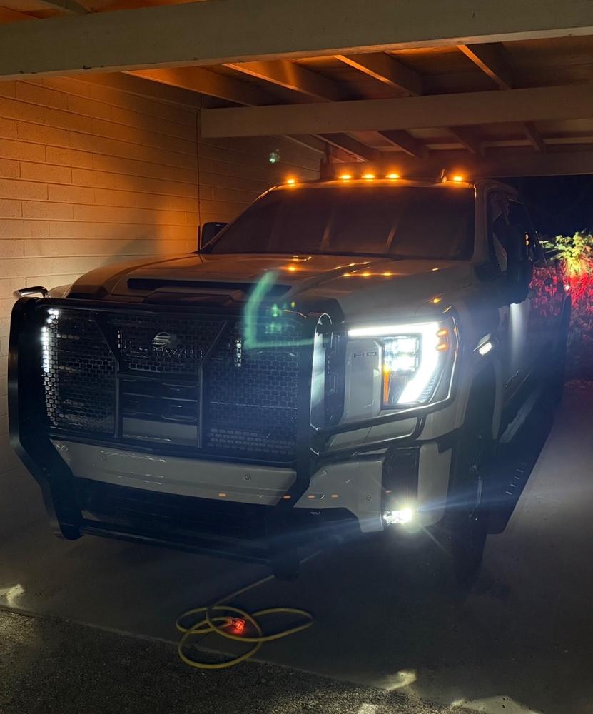 S-Series Cab Lights | 2020-2026 Chevy Silverado & GMC Sierra 2500/3500 - Customer Photo From Kevin Norton