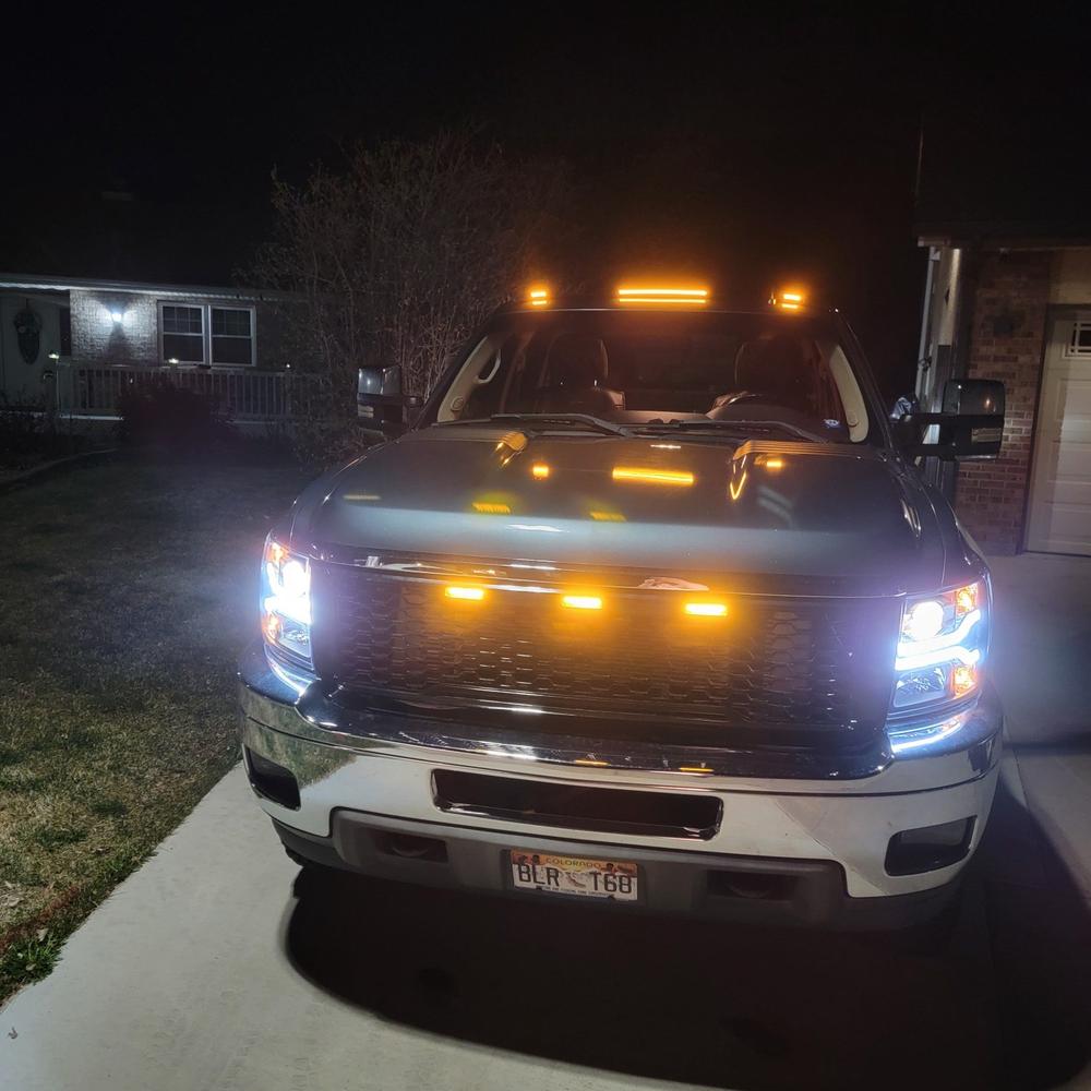 S-Series Cab Lights | 2007.5-2014 Chevy Silverado & GMC Sierra 2500/3500 - Customer Photo From Pavel Zalesov