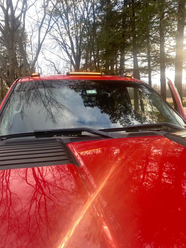 S-Series Cab Lights | 2007.5-2014 Chevy Silverado & GMC Sierra 2500/3500 - Customer Photo From Corey Krambeck