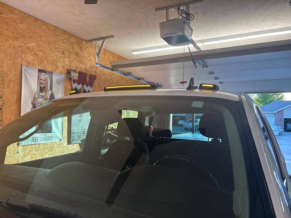 S-Series Cab Lights | 2007.5-2014 Chevy Silverado & GMC Sierra 2500/3500 - Customer Photo From Ron Refshauge