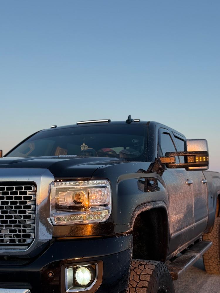 S-Series Cab Lights | 2015-2019 Chevy Silverado & GMC Sierra 2500/3500 - Customer Photo From John Balster