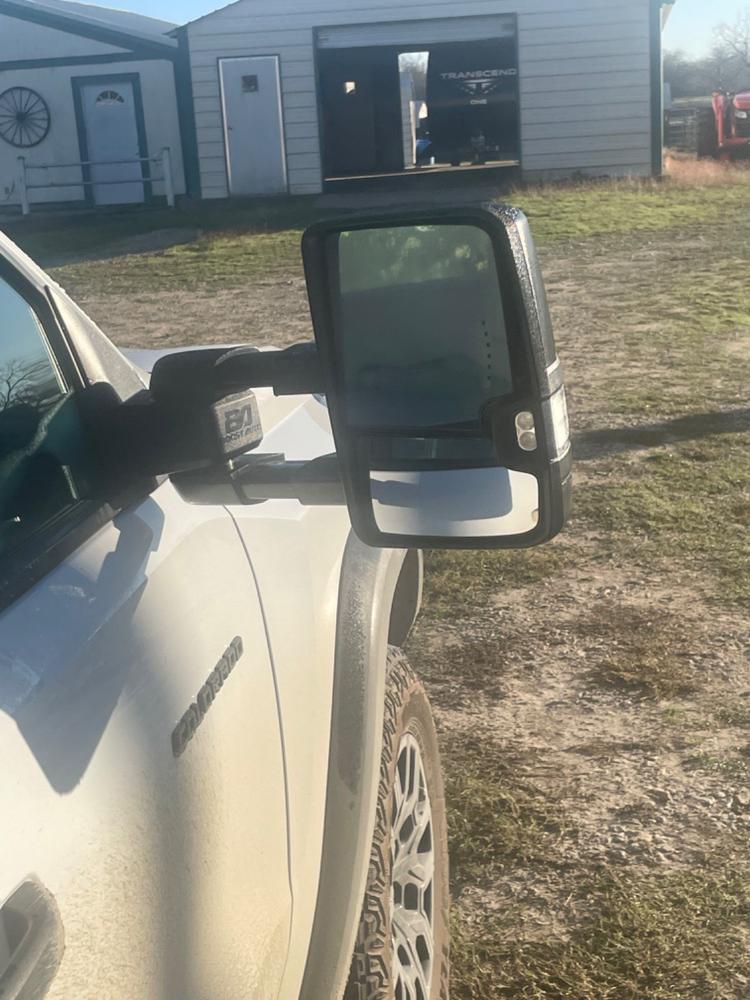 2023-2026 Chevy Colorado / GMC Canyon Tow Mirrors (Style 2) - Customer Photo From James Miller