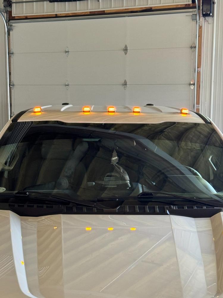 S-Series Cab Lights | 2017-2022 Ford F250 / F350 Superduty - Customer Photo From Alan Morgan