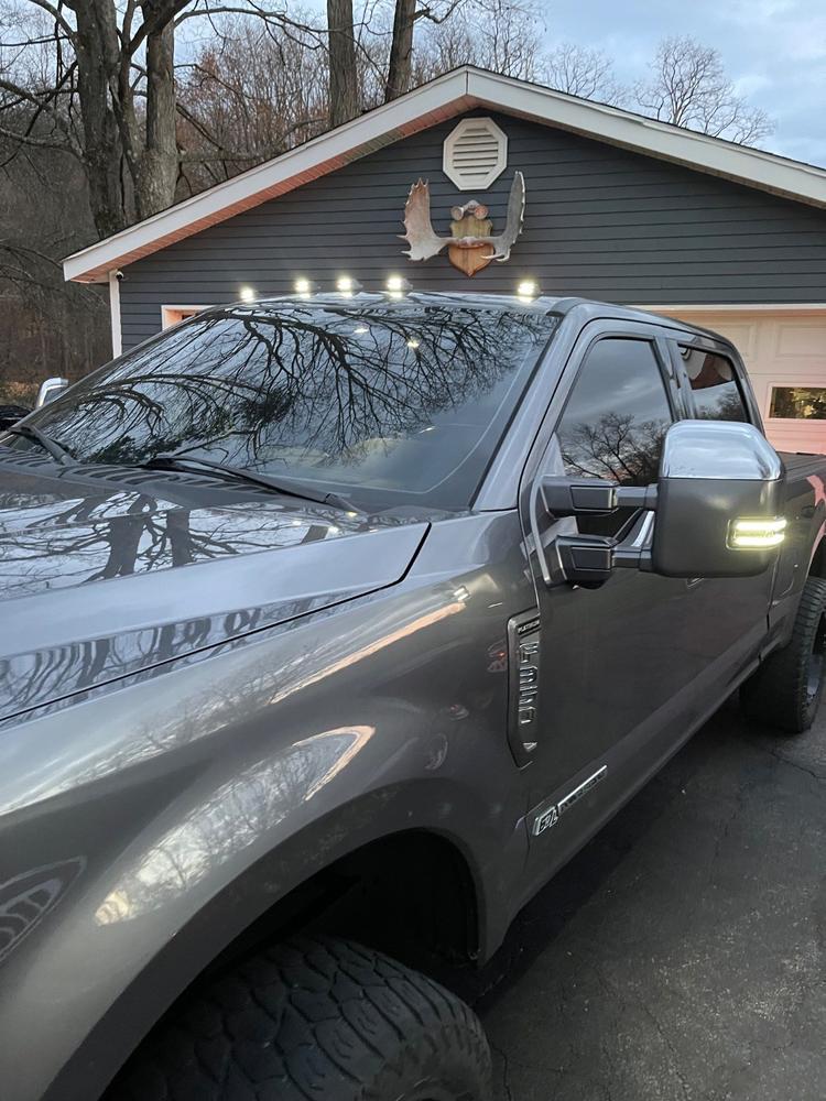 S-Series Cab Lights | 2017-2022 Ford F250 / F350 Superduty - Customer Photo From Thomas Fonte