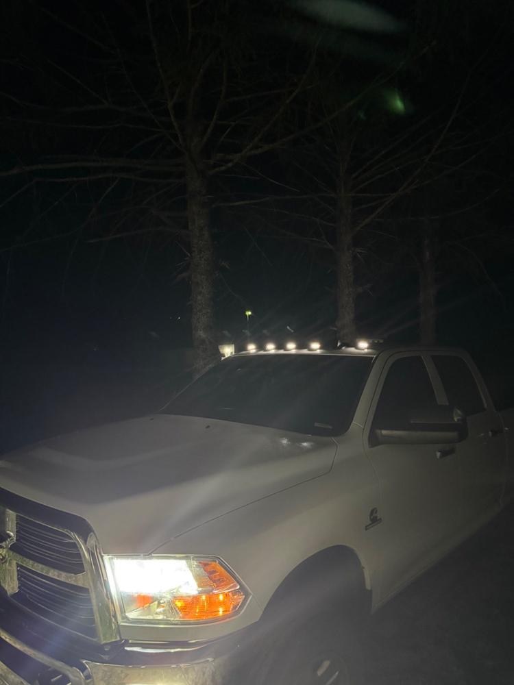 S-Series Cab Lights | 2010-2018 Dodge Ram 2500 / 3500 - Customer Photo From Joshua Brown