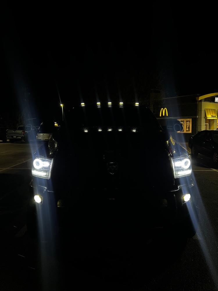 S-Series Cab Lights | 2010-2018 Dodge Ram 2500 / 3500 - Customer Photo From Camden McMahan