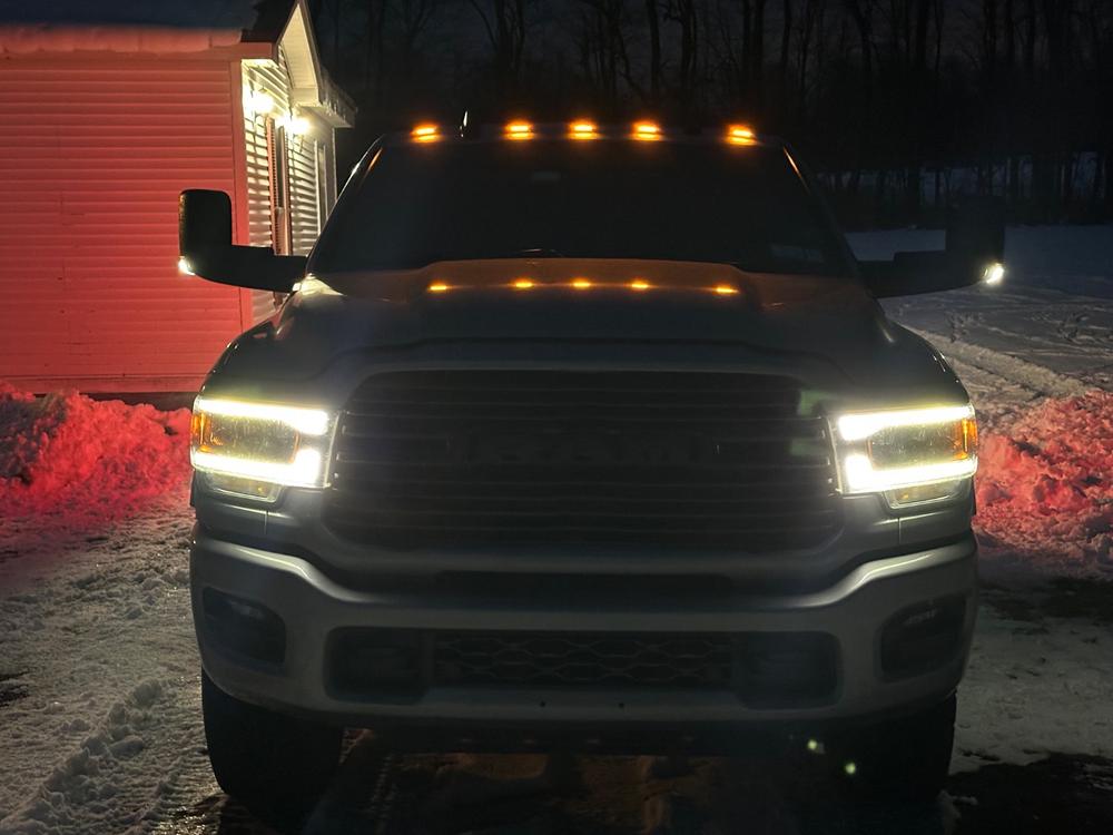 S-Series Cab Lights | 2019-2026 Dodge Ram 2500 / 3500 - Customer Photo From Christopher Zavaski