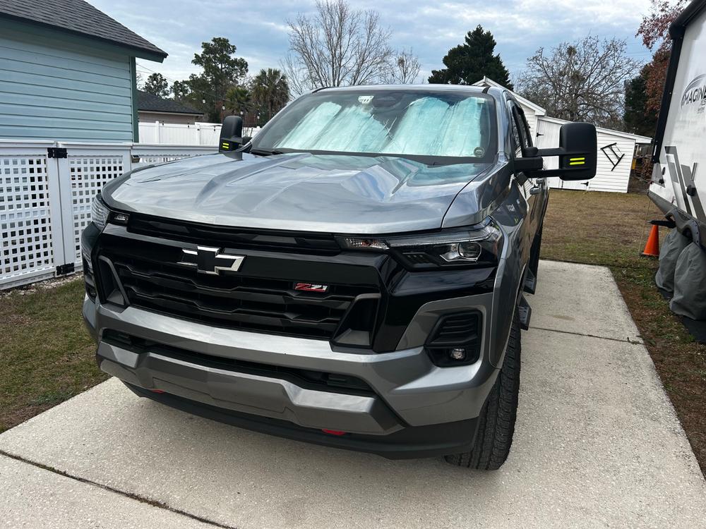 2023 - 2026 Colorado / Canyon Tow Mirrors (Style 1) - Customer Photo From Armand Vallee