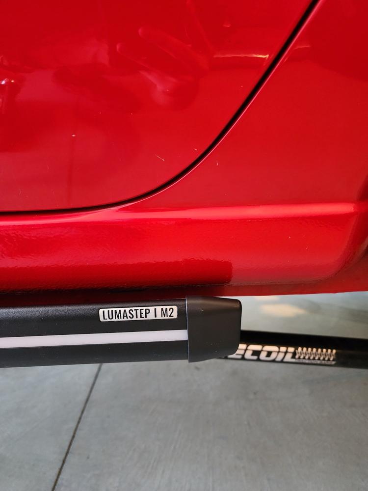 Lumastep M2 Powered Light Up Running Boards | 2019-2025 Chevy Silverado & GMC Sierra 1500 - Customer Photo From Dylan Boone