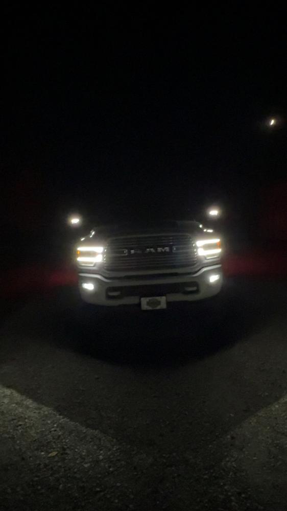 2023-2026 Ram Tow Mirror Marker Lights - Customer Photo From Larry Brawner