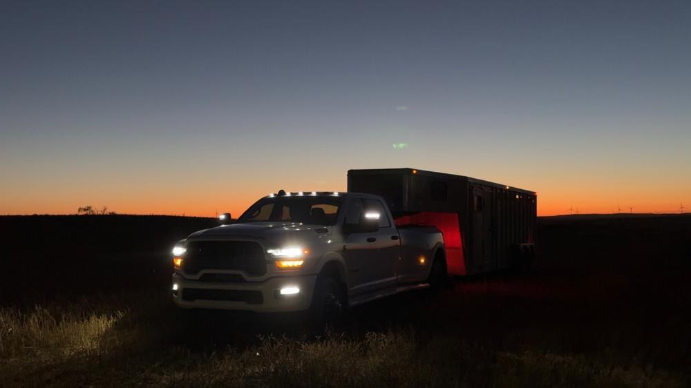 2023-2026 Ram Tow Mirror Marker Lights - Customer Photo From Tuftin Mcleod