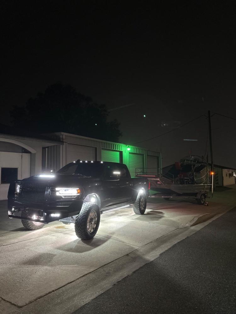 Lumastep M2 Powered Light Up Running Boards | 2019-2025 Dodge Ram 2500/3500 - Customer Photo From Dylan Koller