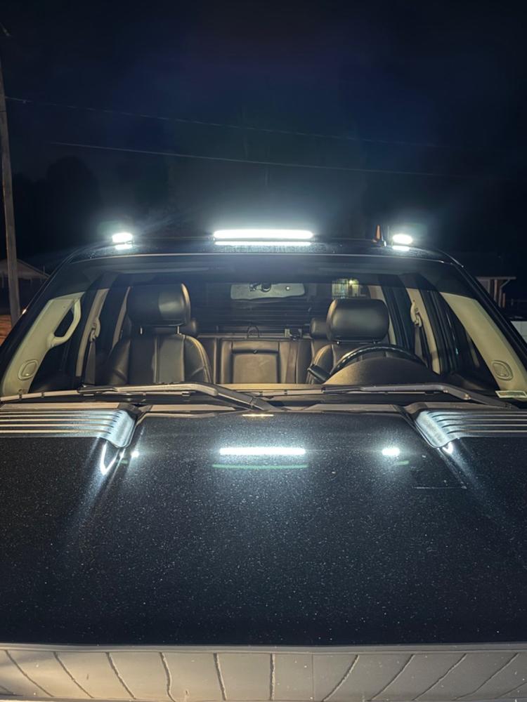 S-Series Cab Lights | 2007.5-2014 Chevy Silverado & GMC Sierra 2500/3500 - Customer Photo From Adam Baker