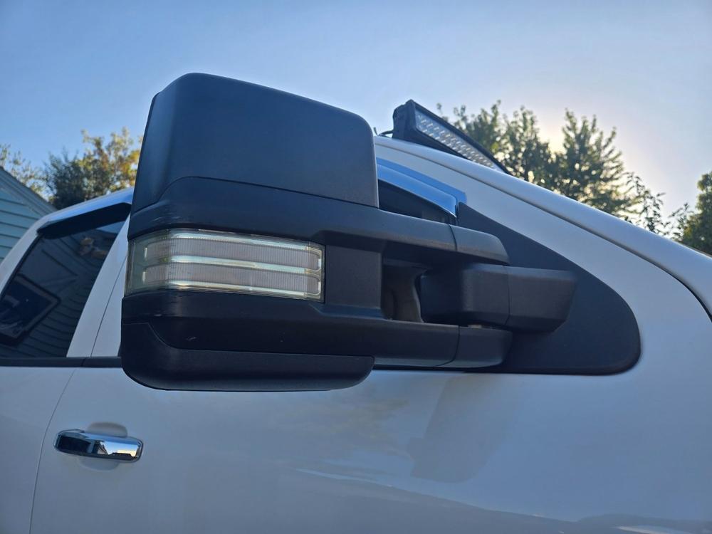 GM Tow Mirror Upper Glass (2015 Style) - Customer Photo From Ryan Digman