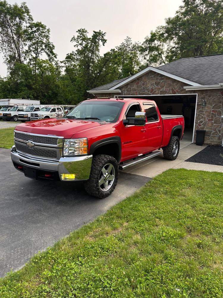 GM Tow Mirror Caps - Silverado & Sierra - Customer Photo From Zackery Keefer