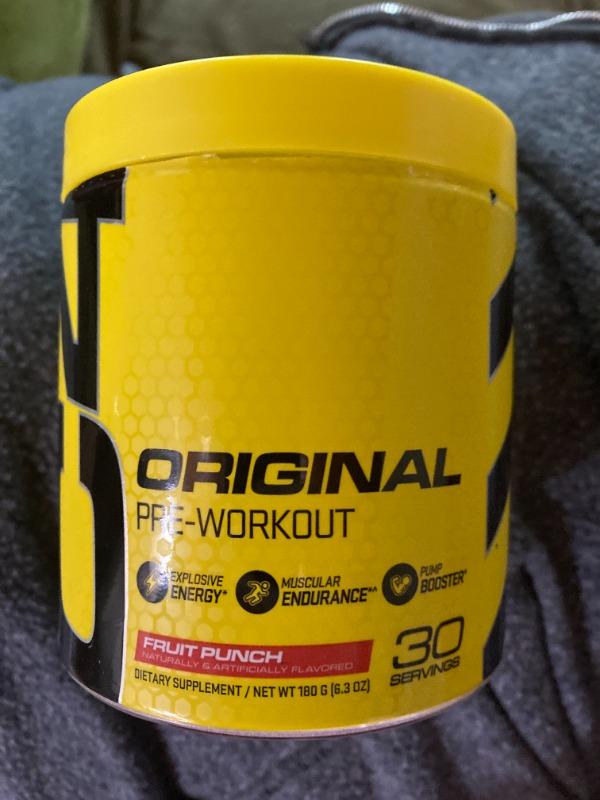 C4 Original Pre-Workout Powder (Fruit Punch), 180 gm Bottle | PipingRock  Health Products