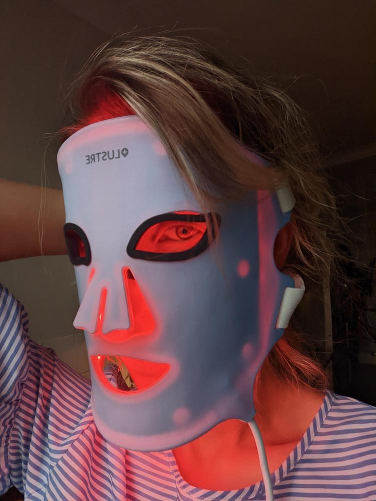 LUSTRE® ClearSkin REVIVE LED Mask - Customer Photo From Anna