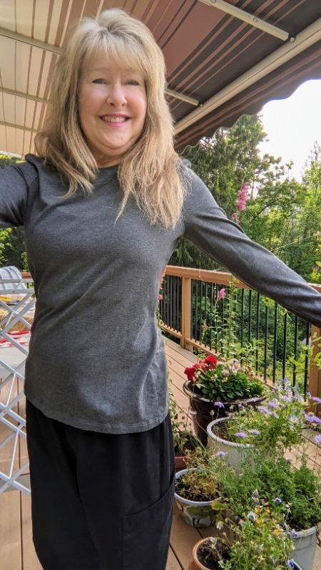 Classic Long Sleeve Crew T-Shirt - Customer Photo From Terry Evans