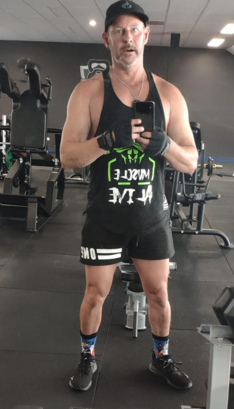 Muscle Shorts Black - Customer Photo From Nigel 