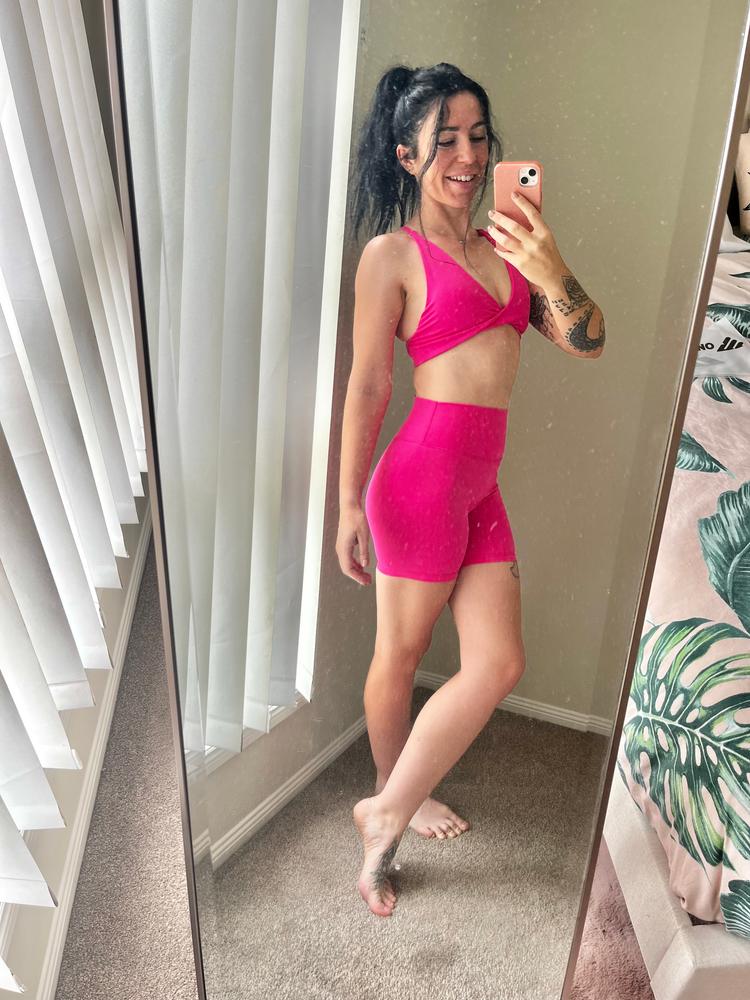 Core Booty Shorts Bubblegum Pink - Customer Photo From Lauren Kindred