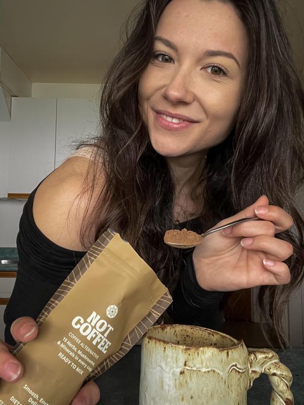NOT COFFEE - 30 servings - Customer Photo From Kimberly