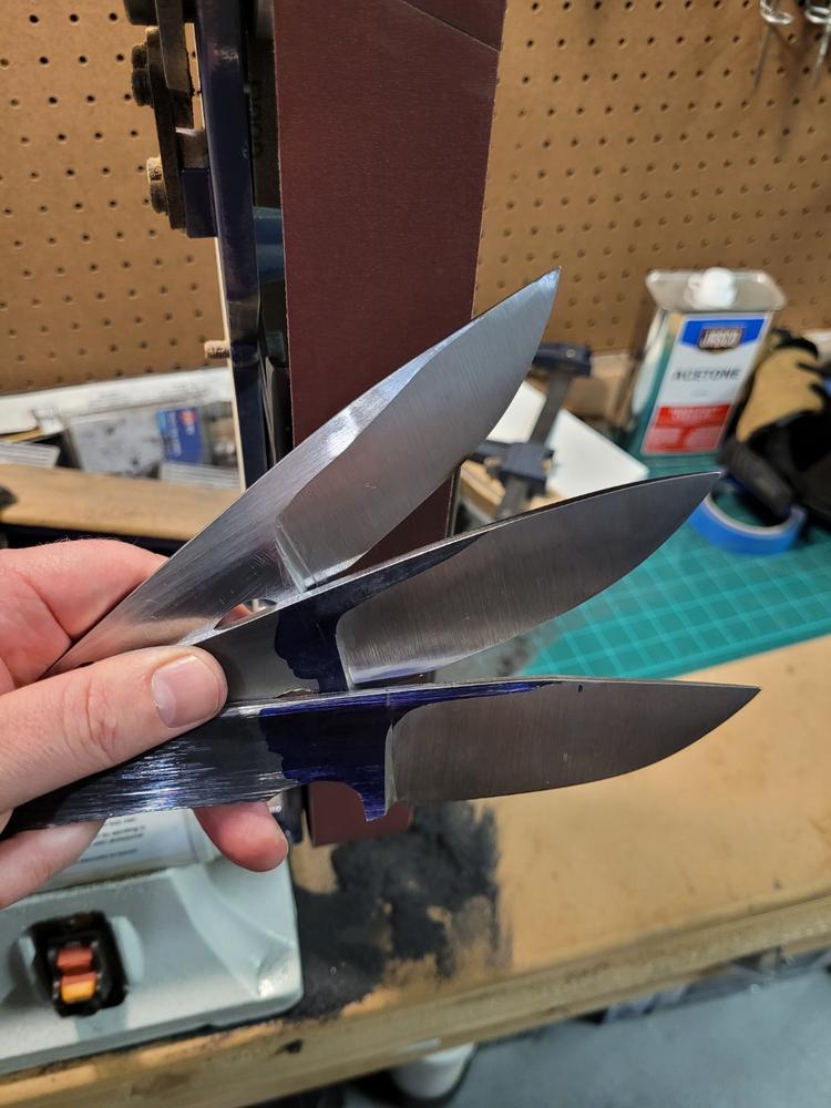 2" x 42" Ceramic Sanding Belt - Customer Photo From Zach Fenn