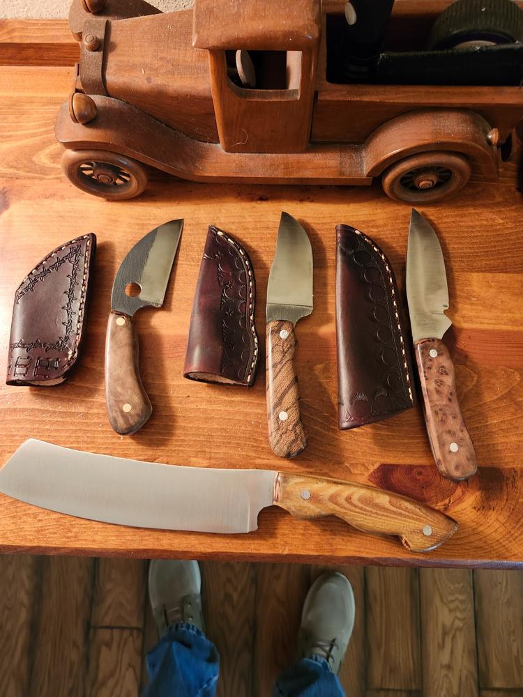 2" x 42" Ceramic Sanding Belt - Customer Photo From Bruce Heddin