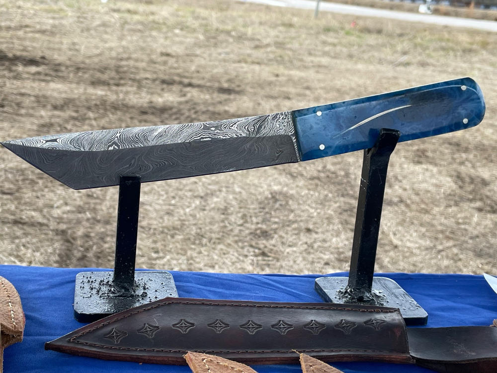 2" x 42" Ceramic Sanding Belt - Customer Photo From Peter Trzinski