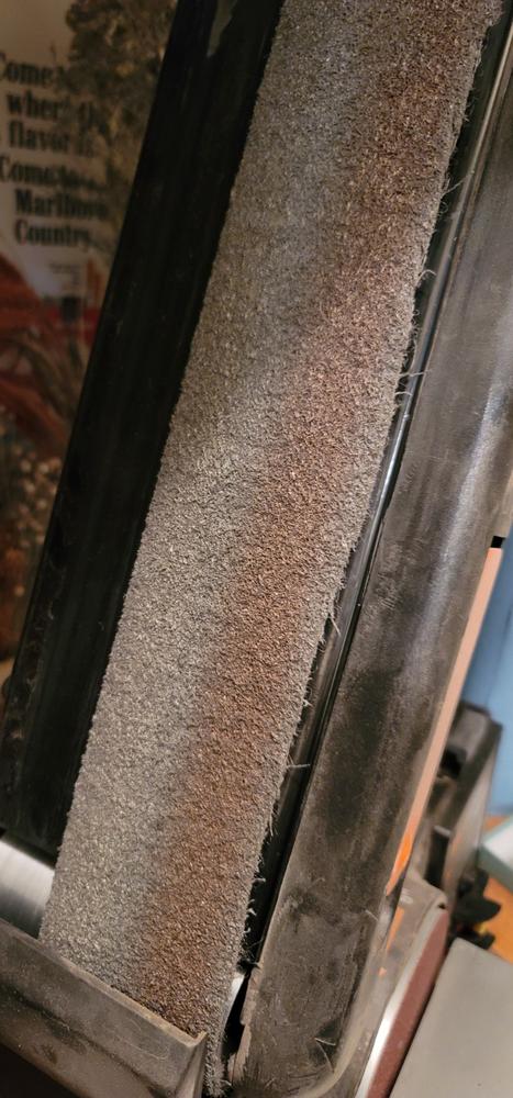 4" x 36" Surface Conditioning Sanding Belt - Customer Photo From MacKenzie McGaha
