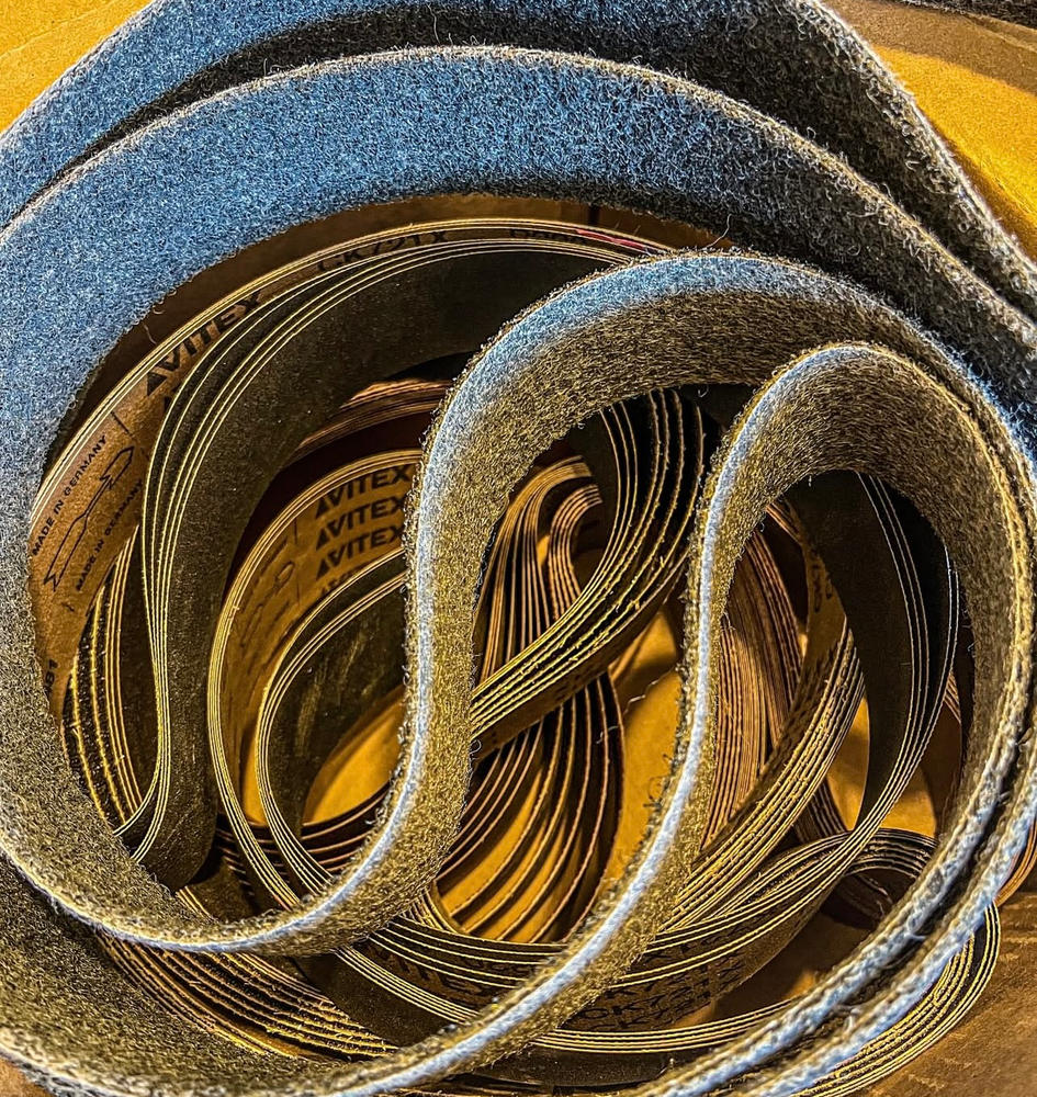 2" x 72" Silicon Carbide Sanding Belt - Customer Photo From Kimberly Mitchell