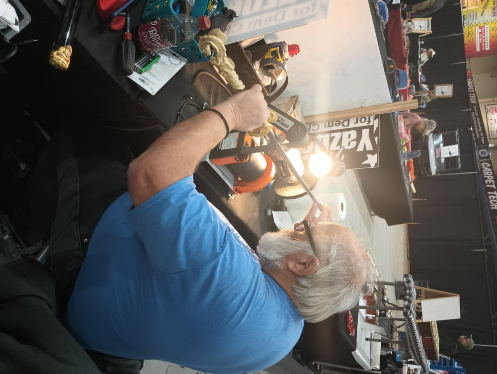1" x 30" Silicon Carbide Sanding Belt - Customer Photo From Mike Yazbek