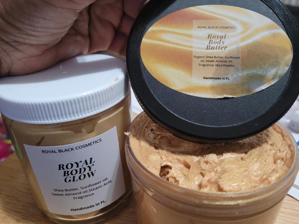 Royal Body Shimmer Butter - Customer Photo From Kellyann Massiah