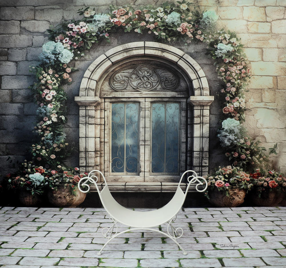 Curved Vintage Bench - Metallic-Off White - Customer Photo From SAHIRA G.